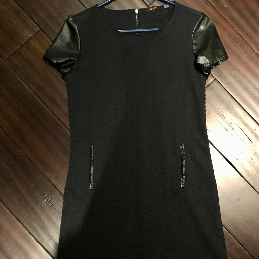 Navy/Black Dress